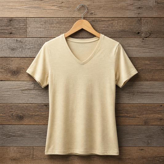 LuxeSoft Fitted V-Neck