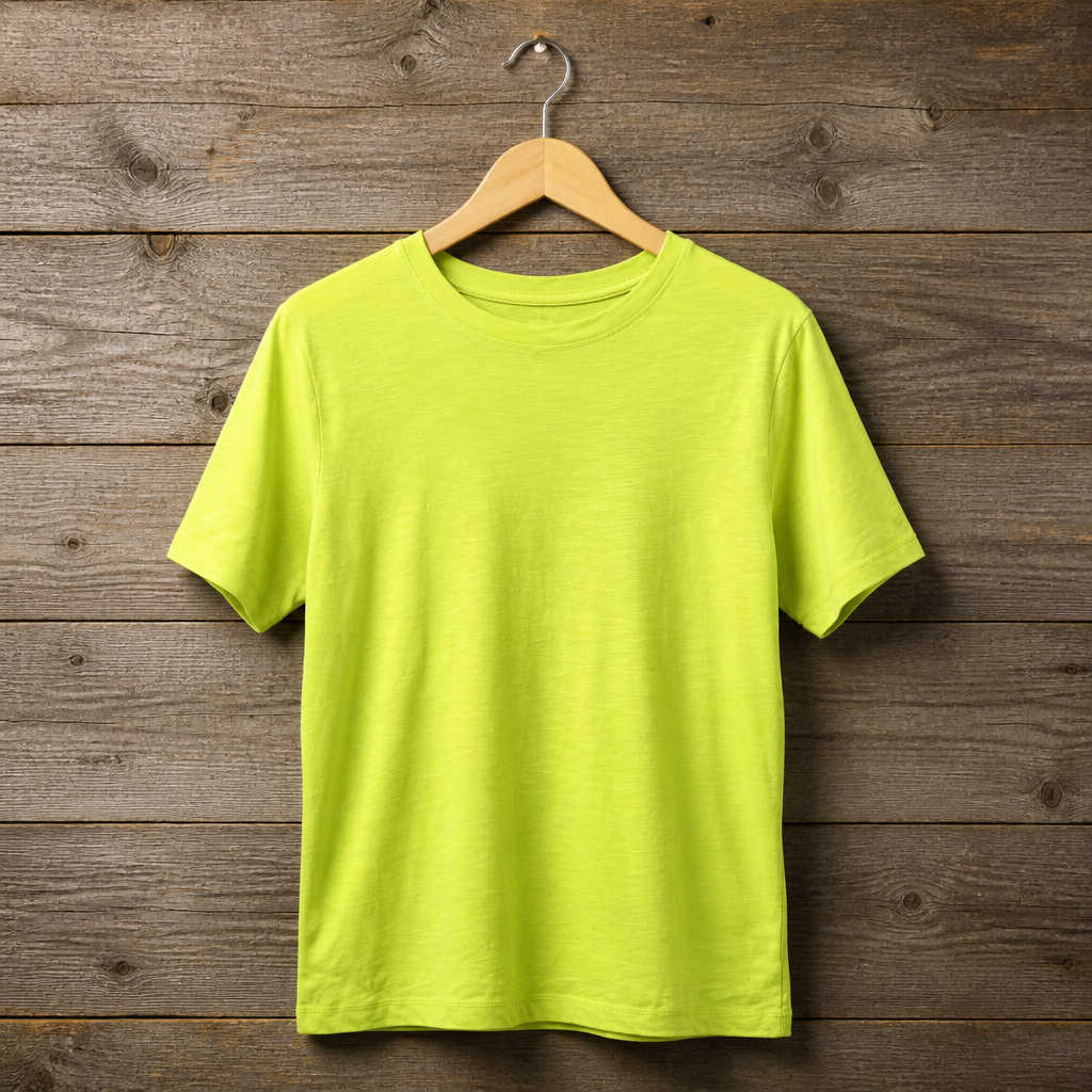 Lime Glow Essential Tee