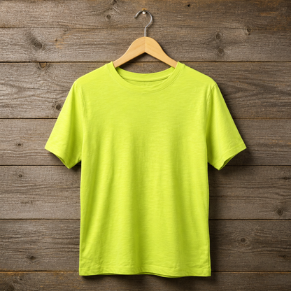Lime Glow Essential Tee